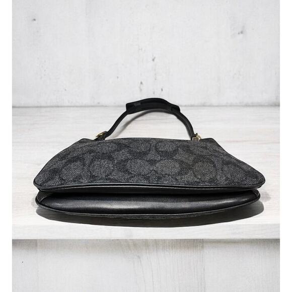 Vintage Coach 8307 Girlie Signature Wool Hobo Bag - Picture 4 of 10